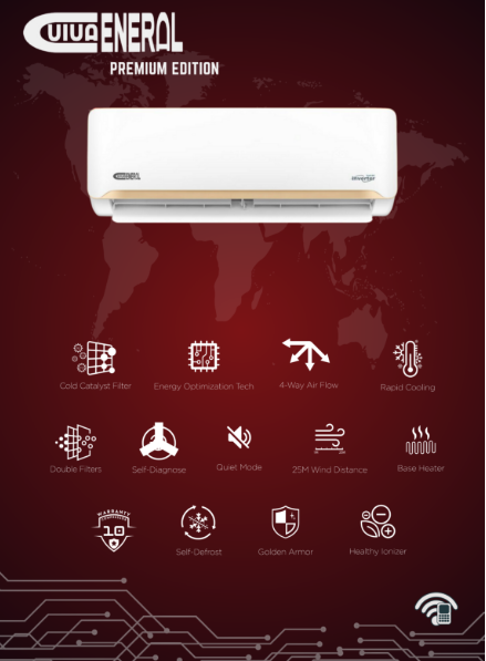 General Viva INVERTER 1.0 ton-wall type